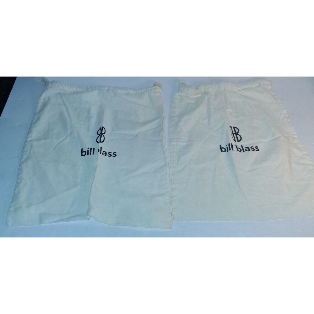Bill Blass drawstring dust bags Set of 2